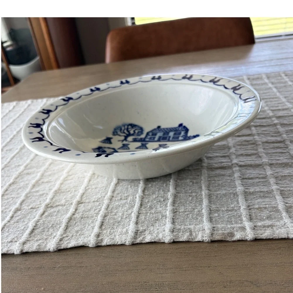 Vintage Metlox Poppytrail Homestead Provincial Blue 10